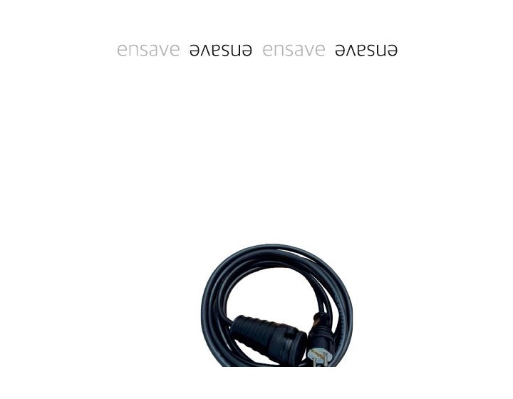 Ensave 3×2,5 uzatma kablosu, 5 m