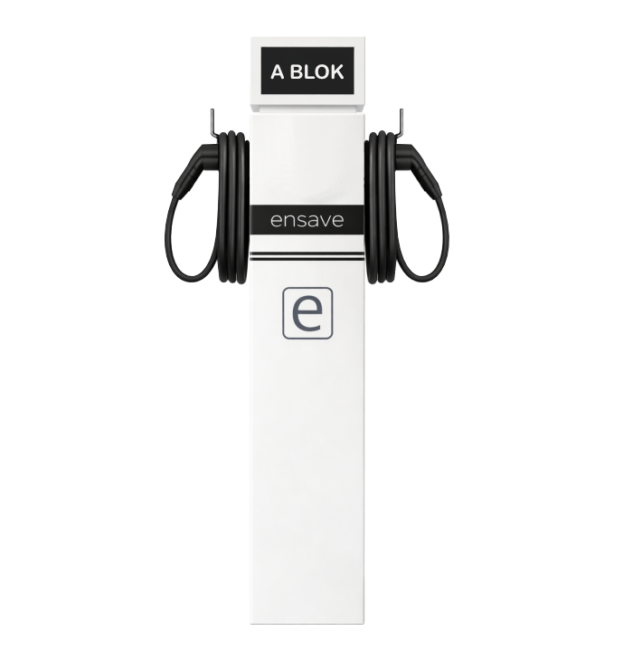 Ensave TOWER-DUO-C elektrikli araç şarj istasyonu
