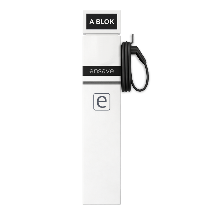 Ensave TOWER-SOLO-C elektrikli araç şarj istasyonu