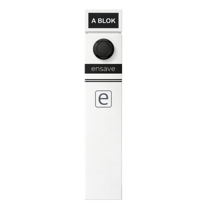 Ensave TOWER-SOLO-S elektrikli araç şarj istasyonu